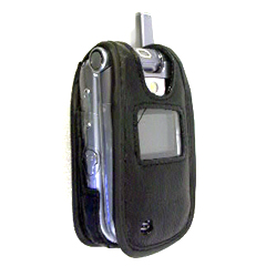 Samsung Compatible Platinum Avanti Leather Case with Ratcheting Swivel Clip  LCGLA890-SA