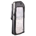 Samsung Compatible Platinum Avanti Leather Case with Ratcheting Swivel Clip   LCGLT519