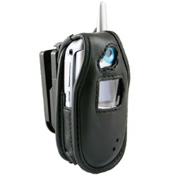 LG Compatible Platinum Avanti Leather Case with Ratcheting Swivel Clip   LCGLVX5300