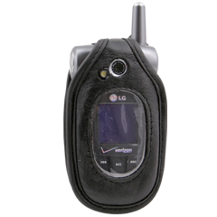 LG Compatible Platinum Avanti Leather Case with Ratcheting Swivel Clip  LCGLVX8300