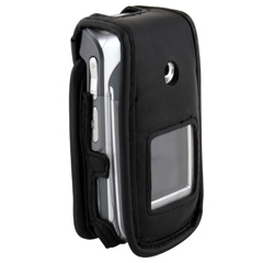 Sony Ericsson Compatible Platinum Avanti Leather Case with Ratcheting Swivel Clip LCGLW710