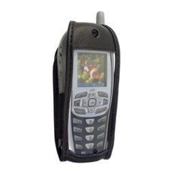 Nextel Compatible Standard Leather Case with Fixed Belt Clip    LCI275PR