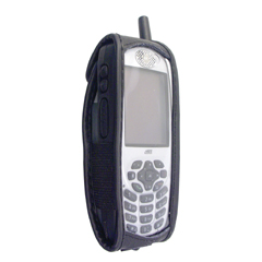 Nextel Compatible Standard Leather Case with Fixed Belt Clip   LCI605PR