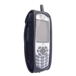 Nextel Compatible Standard Leather Case with Fixed Belt Clip   LCI605PR