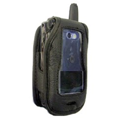 Nextel Compatible Leather Case with Swivel Belt Clip   LCI860PSR