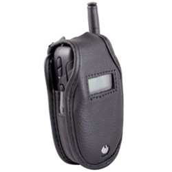 Nextel Compatible Standard Leather Case with Fixed Belt Clip  LCIC502PR