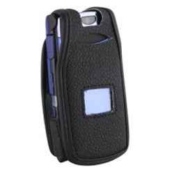 Sanyo Compatible Leather Case with Belt Clip and Wrist Strap            LCKATLXPR