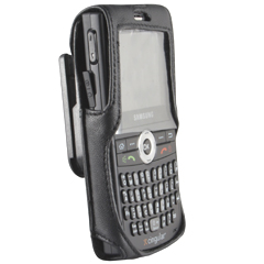 Samsung Compatible Premium Infinity Padded Lambskin Case with Ratcheting Swivel Clip    LCPAD607