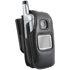 Nokia Compatible Infinity Padded Lambskin Case with Ratcheting Swivel Belt Clip    LCPAD6102