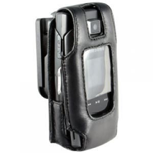 Infinity Compatible Premium Padded Lambskin Case with Ratcheting Swivel Clip