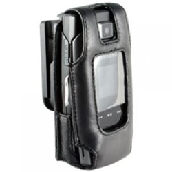 Infinity Compatible Premium Padded Lambskin Case with Ratcheting Swivel Clip