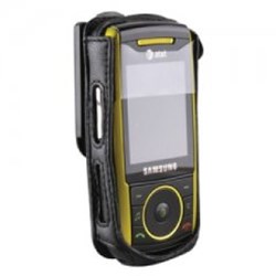 Samsung Compatible Infinity Padded Lambskin Case with Ratcheting Swivel Belt Clip  LCPADA737