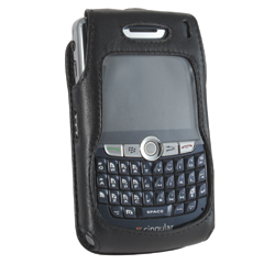 Blackberry Compatible Infinity Padded Lambskin Case with Ratcheting Swivel Belt Clip