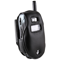 Nextel Compatible Infinity Padded Lambskin Case with Ratcheting Swivel Belt Clip    LCPADIC602