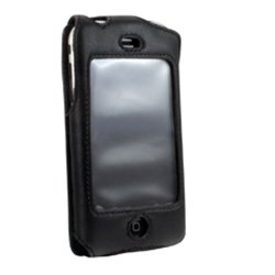 Apple Compatible Infinity Padded Lambskin Case with Ratcheting Swivel Belt Clip    LCPADIPHONE