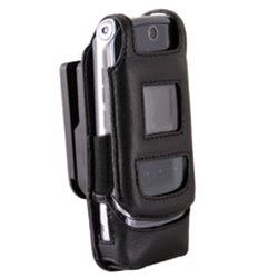 Motorola Compatible Infinity Padded Lambskin Case with Ratcheting Swivel Belt Clip   LCPADKRZR