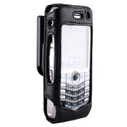 Blackberry Compatible Infinity Padded Lambskin Case with Ratcheting Swivel Belt Clip    LCPADPEARL2