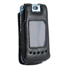 Motorola Compatible Infinity Padded Lambskin Case with Ratcheting Swivel Belt Clip   LCPADRAZR2