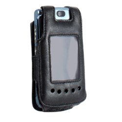 Motorola Compatible Infinity Padded Lambskin Case with Ratcheting Swivel Belt Clip   LCPADRAZR2