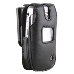 LG Compatible Infinity Padded Lambskin Case with Ratcheting Swivel Belt Clip    LCPADVX5400