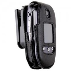LG Compatible Infinity Padded Lambskin Case with Ratcheting Swivel Belt Clip  LCPADVX8350-LG