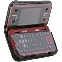 LG Compatible Premium Leather Padded Case with Ratcheting Swivel Belt Clip  LCPADVX9100