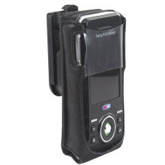 Sony Ericsson Compatible Infinity Padded Lambskin Case with Ratcheting Swivel Belt Clip   LCPADW580
