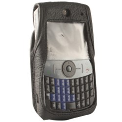 Motorola Compatible Leather Case with Fixed Belt Clip    LCQ9HPR