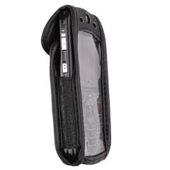 Motorola Compatible Leather Case with Standard Belt Clip  LCSLVRPR