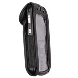 Motorola Compatible Leather Case with Standard Belt Clip  LCSLVRPR