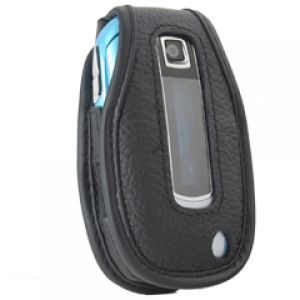 Samsung Compatible Leather Case with Standard Clip