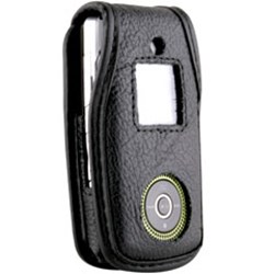 Samsung Compatible Leather Case with Fixed Belt Clip and Wrist Strap    LCT539PR