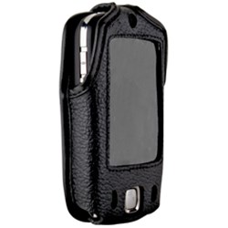 HTC Compatible Leather Case with Fixed Belt Clip and Wrist Strap    LCTOUCHPR