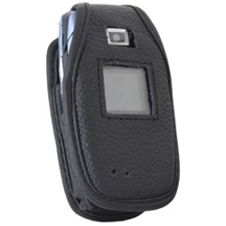 Samsung Compatible Standard Leather Case with Belt Clip
