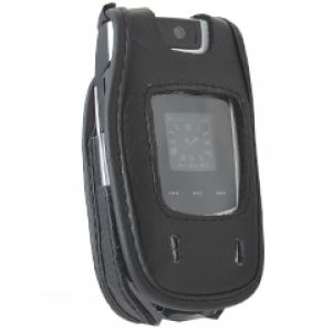 Samsung Compatible Leather Case with Standard Belt Clip