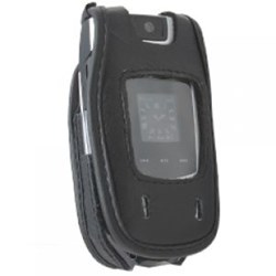 Samsung Compatible Leather Case with Standard Belt Clip