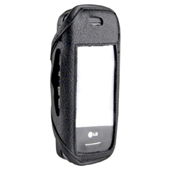 LG Compatible Leather Case with Fixed Belt Clip and Wrist Strap    LCVX10000PR