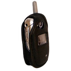 LG Compatible Standard Leather Case with Fixed Belt Clip  LCVX5200PR