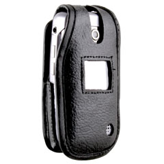 LG Compatible Leather Case with Fixed Belt Clip and Wrist Strap    LCVX5400PR