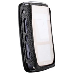 LG Compatible Leather Case with Fixed Belt Clip and Wrist Strap    LCVX8800PR
