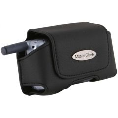 Mobile Glove Universal Luxus Leather Horizontal Case with Stationary Belt Clip -  Black  LUHNXBK