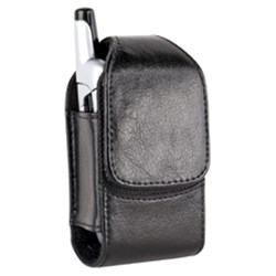 Universal Luxe Vertical Leather Case    LUXESMVBK