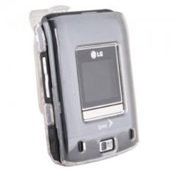 LG Compatible Clear Protective Shield with Swivel Belt Clip  LX600COVCL