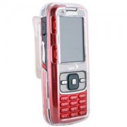 Samsung Compatible Clear Protective Shield with Swivel Belt Clip  M540COVCL
