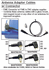 Nextel Compatible External Antenna Adapter with TNC and FME Connectors   MANTNX55