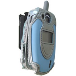 LG Compatible Matrix Case with Ratcheting Swivel Clip - Light Blue   MAT5200LB-LG