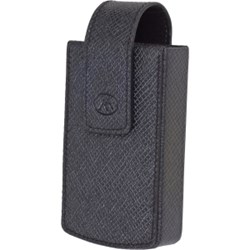Blackberry Compatible Milante Bari Slim Leather Case with Rotating Belt Clip - Black    MIL-BR36C