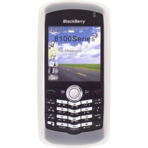 Milante Blackberry Compatible Silicone Case - White       MIL-SK81WT