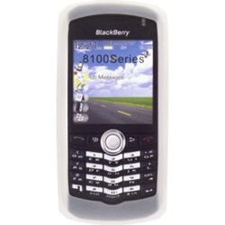 Milante Blackberry Compatible Silicone Case - White       MIL-SK81WT
