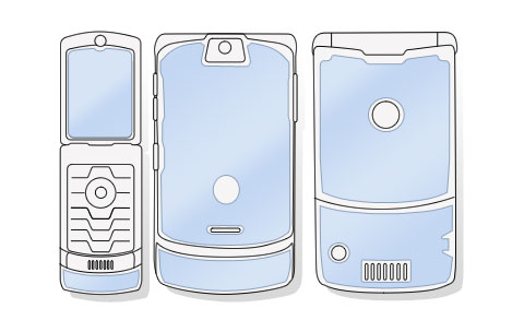 Motorola Compatible invisibleSHIELD Full Body Shield   MOTRAZRFULL
